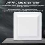 Lecteur-enregistreur intégré UHF RFID longue portée avec puce E710, style : ajouter alimentation par Ethernet, ajouter alimentation par Ethernet