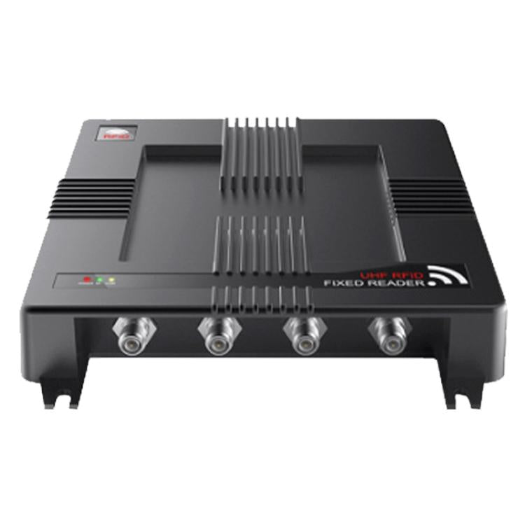 Lecteur / Encodeur RFID 4 canaux avec module Impinj E710, lecteur fixe UHF industriel longue portée pour la gestion d'entrepôt, lecteur RFID 4 canaux
