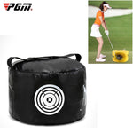 Sac d'entraînement multifonction PGM pour golf, impact puissant, étanche, sac d'exercice pour entraînement Smash Hit, Taille : 26 x 44cm, HL002 Noir, HL002 Jaune