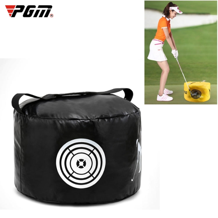 Sac d'entraînement multifonction PGM pour golf, impact puissant, étanche, sac d'exercice pour entraînement Smash Hit, Taille : 26 x 44cm, HL002 Noir, HL002 Jaune
