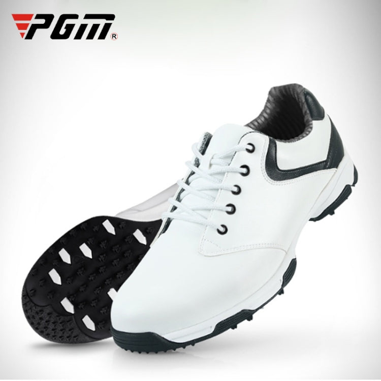 Chaussures de golf PGM étanches en cuir microfibre antidérapantes pour hommes, 41, 42, 43, 40, 44, 39