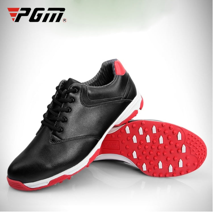 Chaussures de golf PGM étanches en cuir microfibre antidérapantes pour hommes, 41, 42, 43, 40, 44, 39