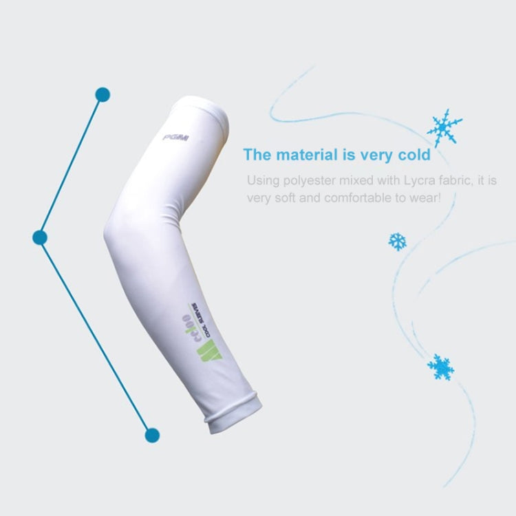 Manchettes anti-UV en soie glacée PGM Golf pour hommes et femmes (couleur : rose taille : XXL), M, L, XL, XXL