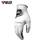 Gants simples antidérapants PGM Golf en peau de mouton pour hommes (Taille : 27-main droite), main gauche, main droite