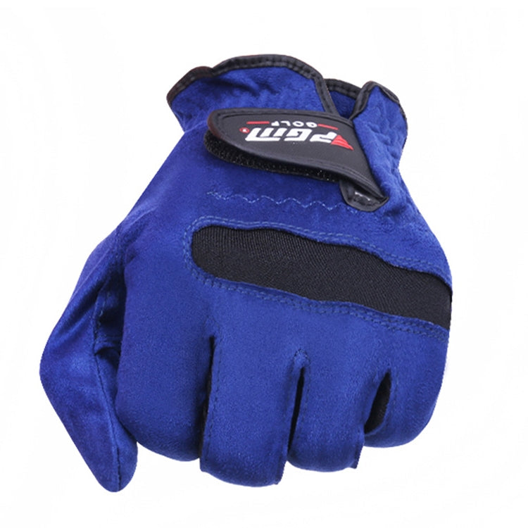 Gants simples respirants en microfibre PGM Golf pour hommes (taille : 27-main droite), main gauche, main droite