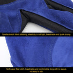 Gants simples respirants en microfibre PGM Golf pour hommes (taille : 27-main droite), main gauche, main droite