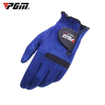 Gants simples respirants en microfibre PGM Golf pour hommes (taille : 27-main droite), main gauche, main droite