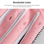 Gants de golf PGM antidérapants en cuir PU pour femmes (couleur: Jaune Taille:21), 18, 19, 21, 17, 20