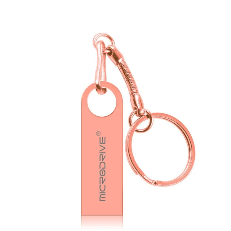 Clé USB MicroDrive 16GB 2.0 métal étanche haute vitesse (gris), 16GB