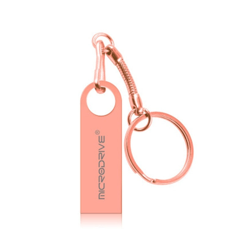 Clé USB MicroDrive 16GB 2.0 métal étanche haute vitesse (gris), 16GB