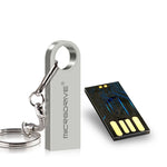 Clé USB MicroDrive 16GB 2.0 métal étanche haute vitesse (gris), 16GB