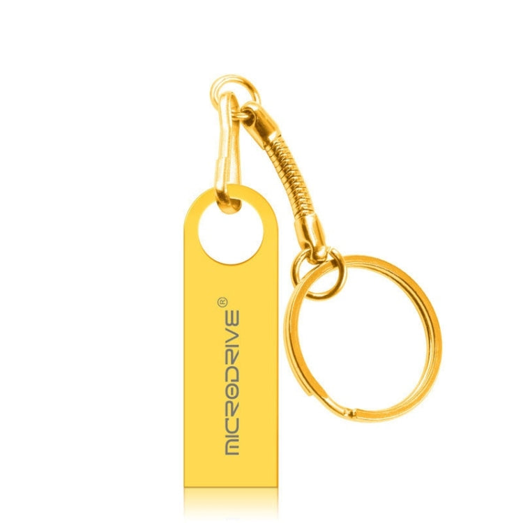 Clé USB MicroDrive 16GB 2.0 métal étanche haute vitesse (gris), 16GB