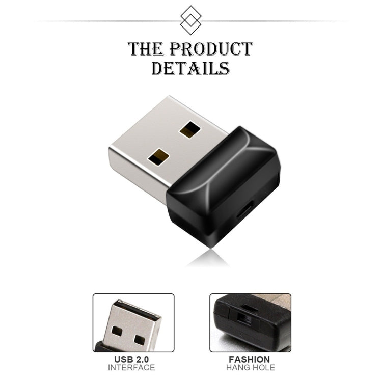 Clé USB MicroDrive 16GB 2.0 super mini pois, 16GB