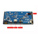 Écran tactile capacitif AMOLED Waveshare 5,5 pouces 1080x1920 avec verre trempé, interface HDMI, supporte plusieurs systèmes, 5,5 pouces