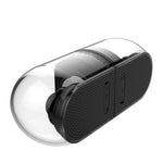 Enceinte HiFi stéréo surround Bluetooth sans fil magnétique TWS 3D véritable avec maison entièrement transparente