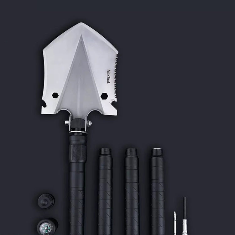 Pelle pliante multifonction Nextool pour neige, ensemble d'outils de camping