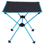 Table pliante légère portable pour camping extérieur Tissu Oxford Table de pique-nique en aluminium aviation Table de barbecue, Table de barbecue (noir), Table de barbecue (orange)