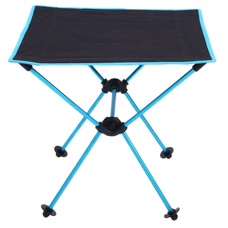Table pliante légère portable pour camping extérieur Tissu Oxford Table de pique-nique en aluminium aviation Table de barbecue, Table de barbecue (noir), Table de barbecue (orange)