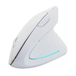 Souris sans fil verticale version pile 2,4 GHz, souris optique, version pile (noir), version pile (blanc)