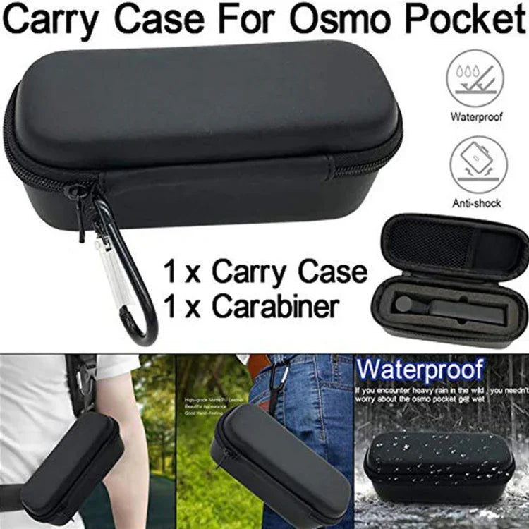Mini étui de transport, sac de rangement portable pour accessoires DJI OSMO Pocket, sac de rangement