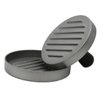 Moule à hamburger antiadhésif en alliage d'aluminium de qualité alimentaire pour la cuisine, avec 40 feuilles de papier siliconé double face, 1 poignée noire