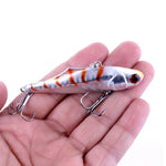 HENGJIA VI026 7 cm/24 g Leurre de pêche dur en plastique pour toutes les couches de natation, lot d'appâts, emballé