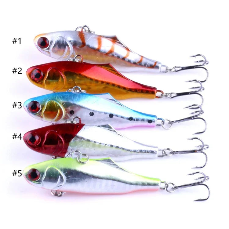 HENGJIA VI026 7 cm/24 g Leurre de pêche dur en plastique pour toutes les couches de natation, lot d'appâts, emballé
