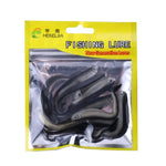 HENGJIA SO101 10 leurres souples multicolores de 8 cm/2,4 g en forme de petite loche pour la pêche en mer
