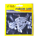 HENGJIA SO041 5cm/0.6g 10 leurres de pêche souples Wobbler Jigs vers artificiels Swimbaits Silicone