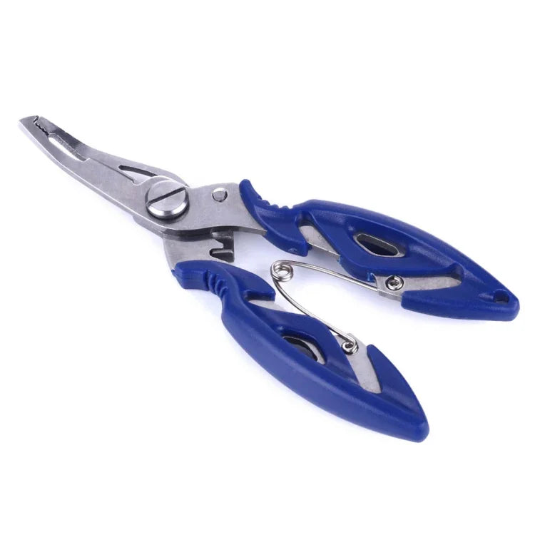 Pince à pêche multifonction HENGJIA QT014 en acier inoxydable, ciseaux, outil de retrait d'hameçon, coupe-fil, articles de pêche, HENGJIA QT014