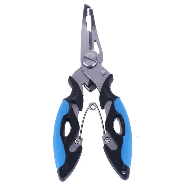 HENGJIA QT013 Pince de pêche multifonction en acier inoxydable, ciseaux, outil de retrait d'hameçon, coupe-fil, matériel de pêche, HENGJIA QT013