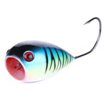 HENGJIA PO036 8cm/13g Grande Bouche Hameçon Simple Leurre Dur de Surface Matériel de Pêche en Plein Air Leurre de Pêche Appât de Pêche, PO036-1, PO036-2, PO036-3, PO036-4, PO036-5, PO036-6, PO036-7