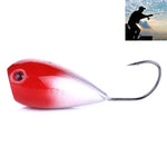 HENGJIA PO036 8cm/13g Grande Bouche Hameçon Simple Leurre Dur de Surface Matériel de Pêche en Plein Air Leurre de Pêche Appât de Pêche, PO036-1, PO036-2, PO036-3, PO036-4, PO036-5, PO036-6, PO036-7