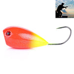 HENGJIA PO036 8cm/13g Grande Bouche Hameçon Simple Leurre Dur de Surface Matériel de Pêche en Plein Air Leurre de Pêche Appât de Pêche, PO036-1, PO036-2, PO036-3, PO036-4, PO036-5, PO036-6, PO036-7