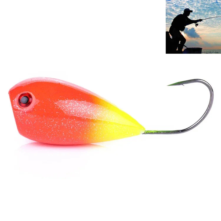 HENGJIA PO036 8cm/13g Grande Bouche Hameçon Simple Leurre Dur de Surface Matériel de Pêche en Plein Air Leurre de Pêche Appât de Pêche, PO036-1, PO036-2, PO036-3, PO036-4, PO036-5, PO036-6, PO036-7