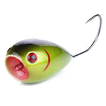 HENGJIA PO036 8 leurres durs 8cm/13g avec grande bouche, hameçon simple, créant des vagues, pour la pêche en extérieur, matériel de pêche, appât de pêche, PO036