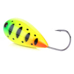 HENGJIA PO036 8 leurres durs 8cm/13g avec grande bouche, hameçon simple, créant des vagues, pour la pêche en extérieur, matériel de pêche, appât de pêche, PO036