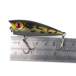 HENGJIA PO035 6cm/6g Leurre de pêche dur de simulation, appât pour l'eau salée et l'eau douce, PO035 1#, PO035 2#, PO035 3#, PO035 4#, PO035 5#