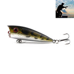 HENGJIA PO035 6cm/6g Leurre de pêche dur de simulation, appât pour l'eau salée et l'eau douce, PO035 1#, PO035 2#, PO035 3#, PO035 4#, PO035 5#