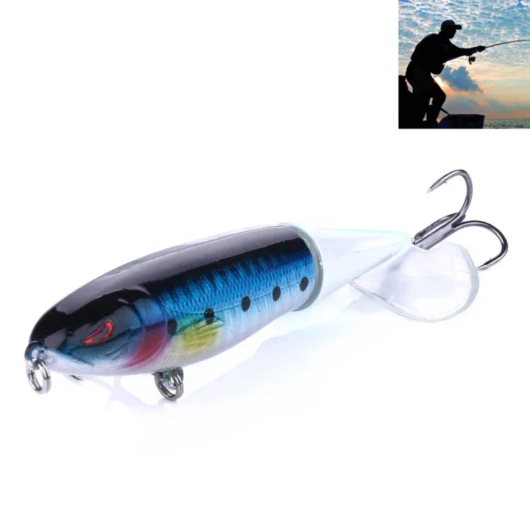 HENGJIA PE018 10cm/13g Leurre de pêche dur en forme de tracteur à hélice, appâts adaptés à l'eau salée et à l'eau douce, PE018 1#, PE018 2#, PE018 3#, PE018 4#, PE018 5#, PE018 6#, PE018 7#, PE018 8#