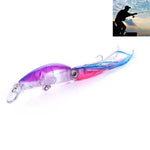 HENGJIA JIZ002 10cm/16.6g Gros appâts durs en forme de calmar poulpe, leurres de pêche longue portée, appâts adaptés à la pêche en mer et en eau douce, JIZ002 A, JIZ002 B, JIZ002 C, JIZ002 D, JIZ002 E, JIZ002 F, JIZ002 G, JIZ002 H