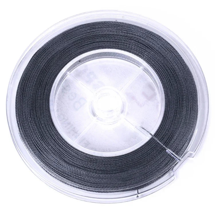HENGJIA FLP41G 100m Gris Ligne de pêche tressée résistante 4 brins Ligne de pêche PE