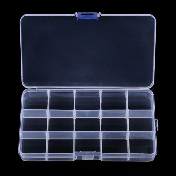 HENGJIA qt020 Boîte de rangement étanche multifonctionnelle pour matériel de pêche à quinze compartiments, qt020