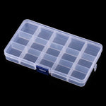 HENGJIA qt020 Boîte de rangement étanche multifonctionnelle pour matériel de pêche à quinze compartiments, qt020