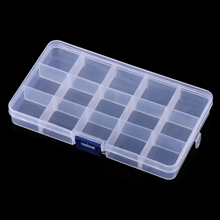 HENGJIA qt020 Boîte de rangement étanche multifonctionnelle pour matériel de pêche à quinze compartiments, qt020