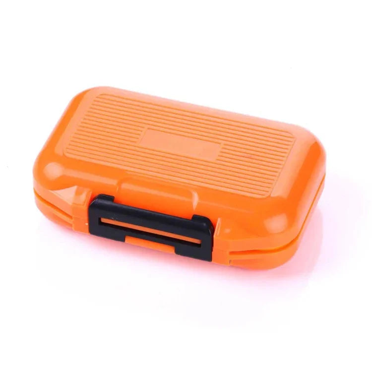 HENGJIA qt020 Boîte à appâts et hameçons de rangement pour outils de pêche multifonctions étanche, petite : 11,5 x 8 x 3,5 cm, 11,5 x 8 x 3,5 cm