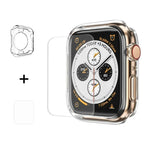 ENKAY Hat-Prince 2 in 1 TPU Semi-clad Case + 3D Full Screen PET Curved Heat Bending Film for Apple Watch Series 6 / 5 / 4 / SE 3 / SE 2 / SE 1 44mm, F Apple Watch Series 6 / 5 / 4 / SE 3 / SE 2 / SE 1 44mm