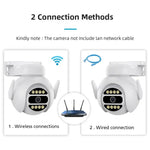 A8 - C2 2MP Smart WiFi Surveillance IP Camera, Dual - light Full Color Night Vision / Two Way Audio / TF Card - Trustpick