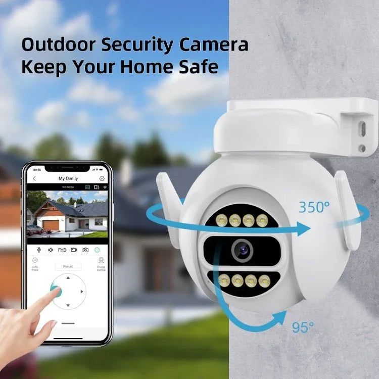 A8 - C2 2MP Smart WiFi Surveillance IP Camera, Dual - light Full Color Night Vision / Two Way Audio / TF Card - Trustpick