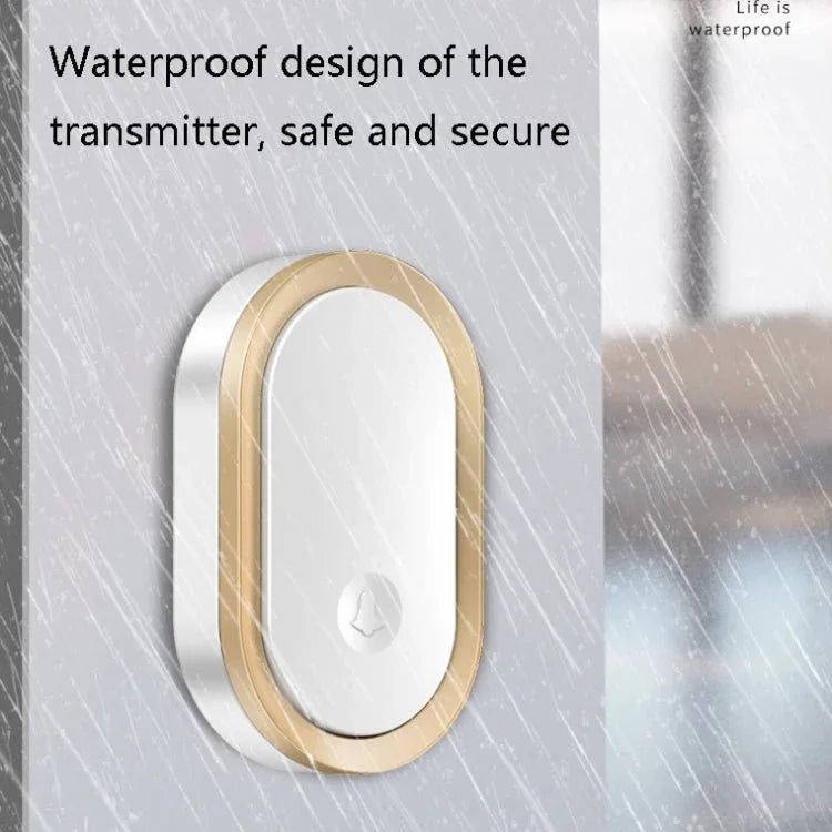 CACAZI A99 Home Smart Remote Control Doorbell Elderly Pager - Trustpick